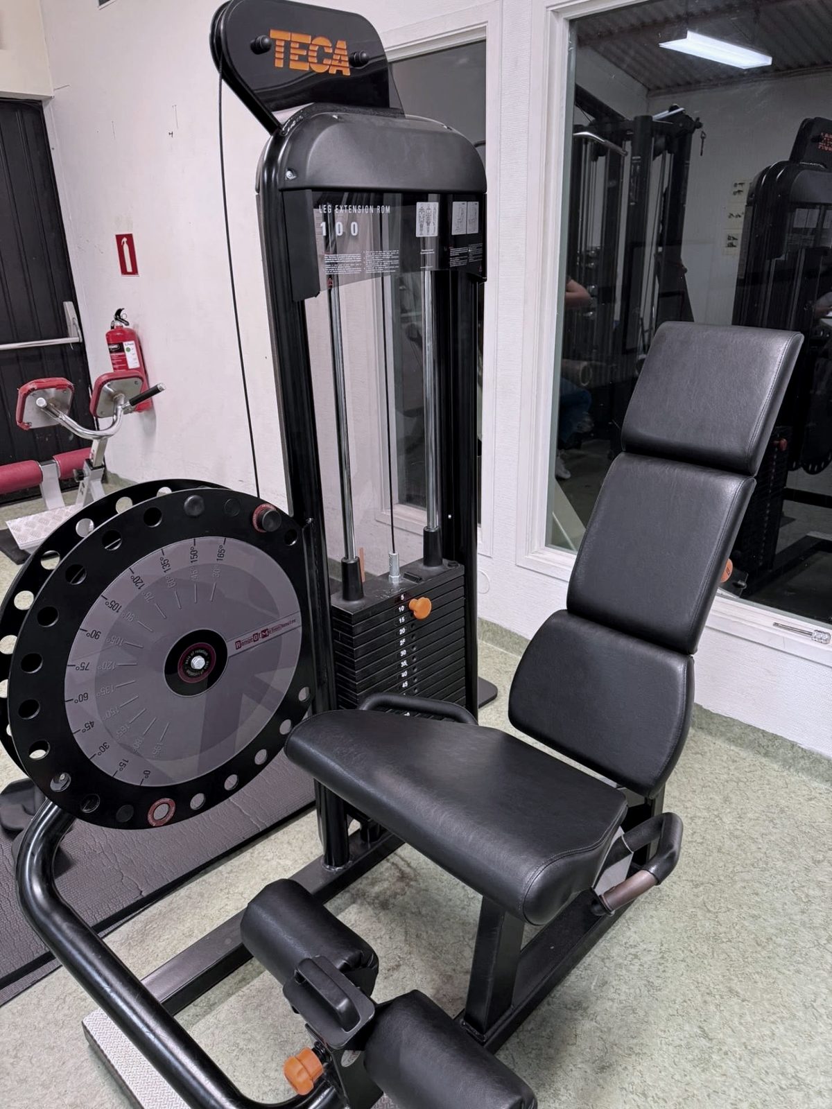 TECA Leg Extension ROM-maskin för benträning